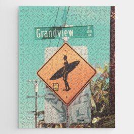 Grandview Street, Leucadia, Encinitas, California Jigsaw Puzzle