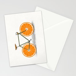 Zest (Orange Wheels) Stationery Card