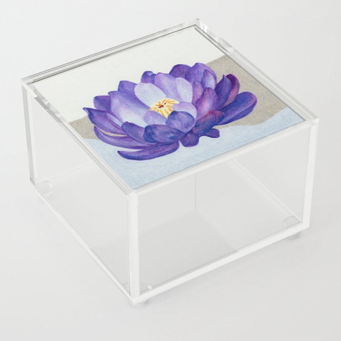 Blooming lotus 3 Acrylic Box