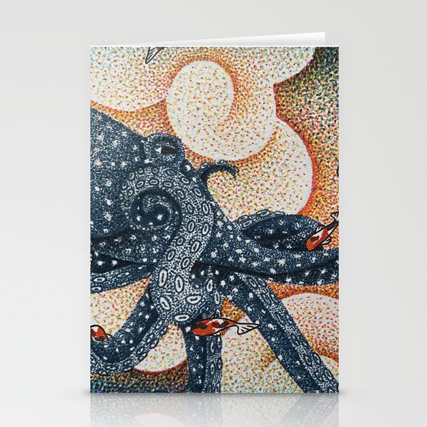 Octopus & Koi Stationery Cards