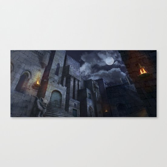 The Castle Canvas Print