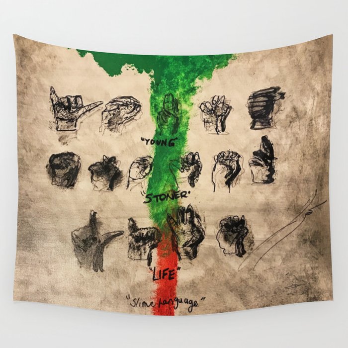 thug stoner young life slime language music rap album art fan art