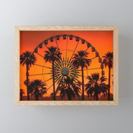 Ferris Wheel Framed Mini Art Print