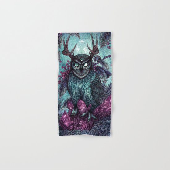 Night Owl Hand & Bath Towel