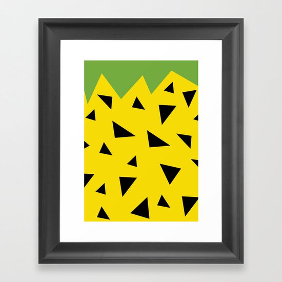 Pineapple Framed Art Print