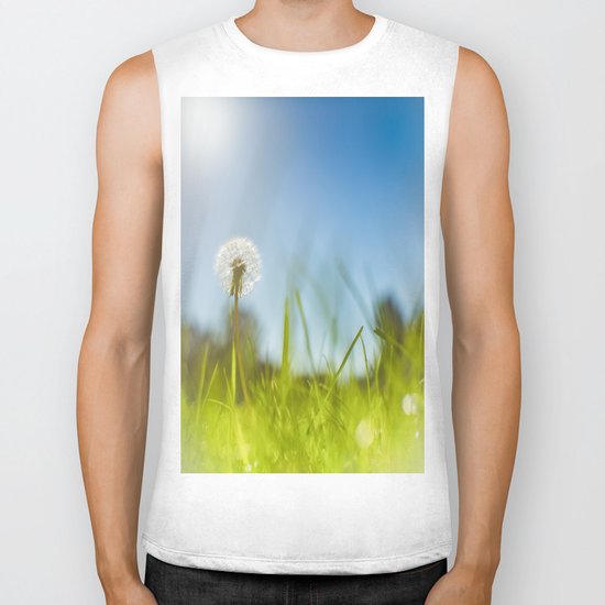 Blue & Green & Dandy Biker Tank