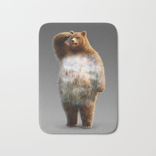 Chill Bear Bath Mat