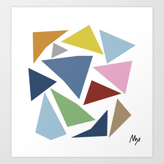 Abstraction #4 Art Print