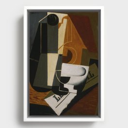 Juan Gris - Coffeepot Framed Canvas