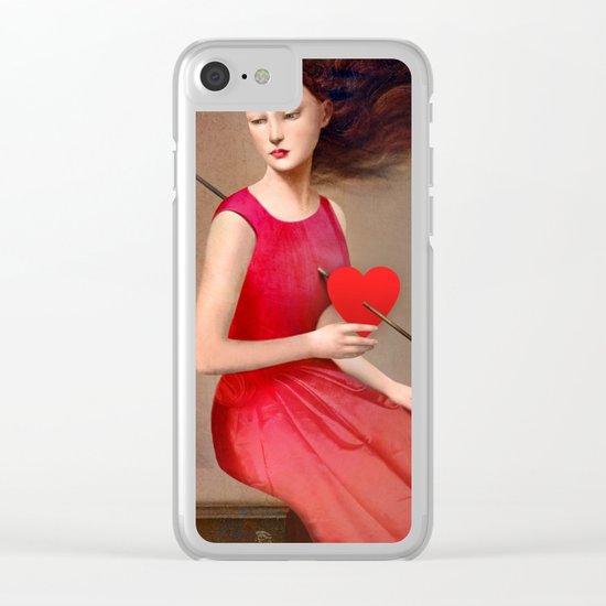 The Heartache Clear iPhone Case