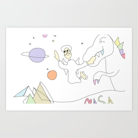 Funland 6 Art Print