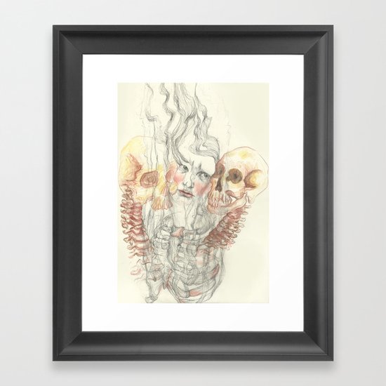 Up in Smoke Framed Art Print