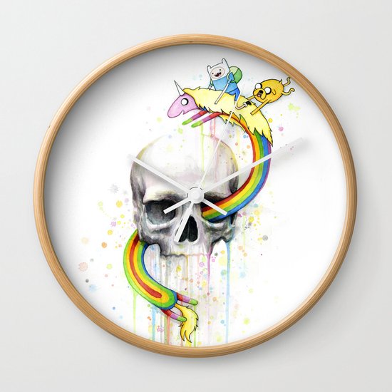 Adventure through Time and Face Wall Clock