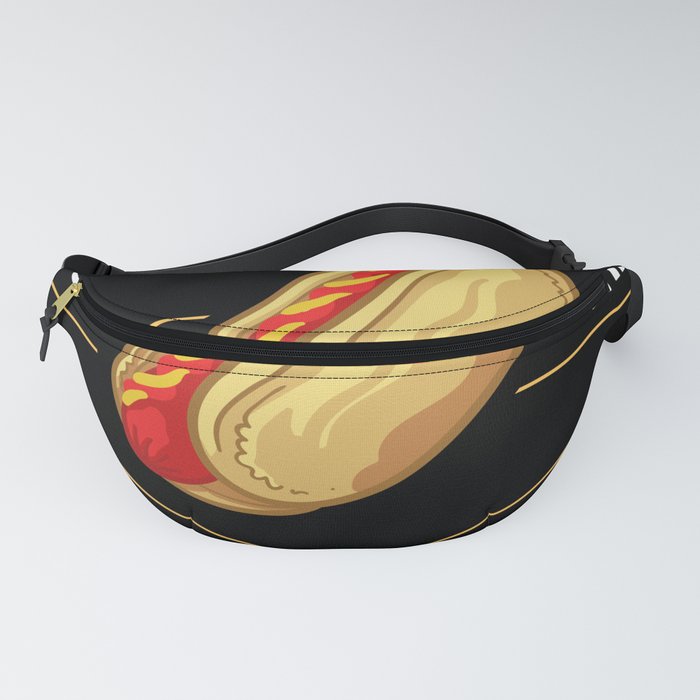 Hot Dog Chicago Style Bun Stand American Fanny Pack