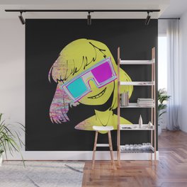 CMYK 3D Vision Wall Mural