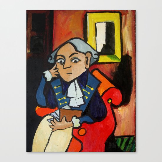 Immanuel Kant Canvas Print