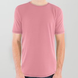 NOW PEACHY PINK COLOR All Over Graphic Tee
