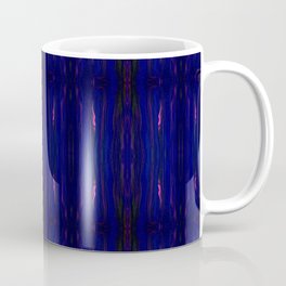 Pink Flame P Blue Mug