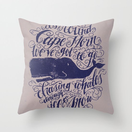 Cape Horn Throw Pillow