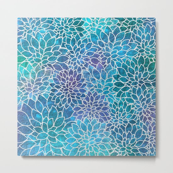 Floral Abstract 10 Metal Print