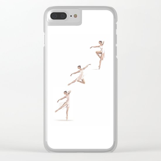 Ballet Dance Moves Clear iPhone Case