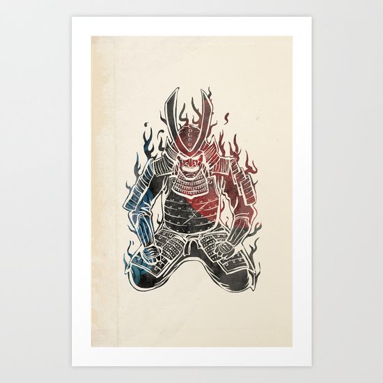 Samurai Art Print