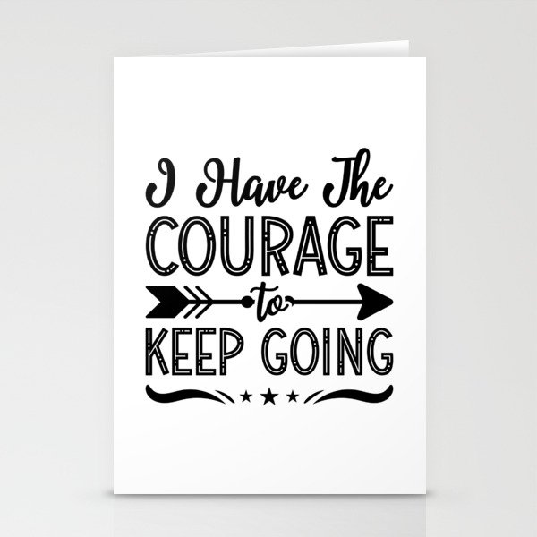 Mental Health I Have The Courage Anxiety Anxie Stationery Cards