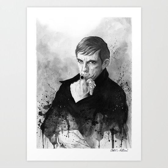 Barnabas Collins DARK SHADOWS Art Print
