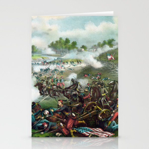 Battle Of Bull Run -- Civil War Stationery Cards