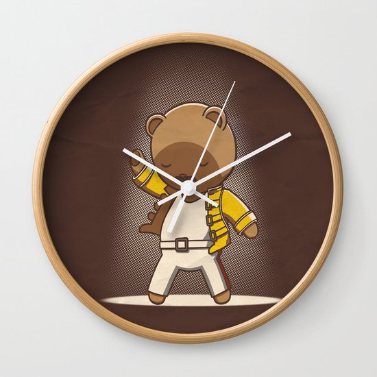 Teddy Mercury Wall Clock