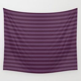 Autumn Time - purple stripes Wall Tapestry