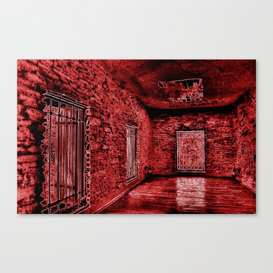 4thDOOR NEON Canvas Print