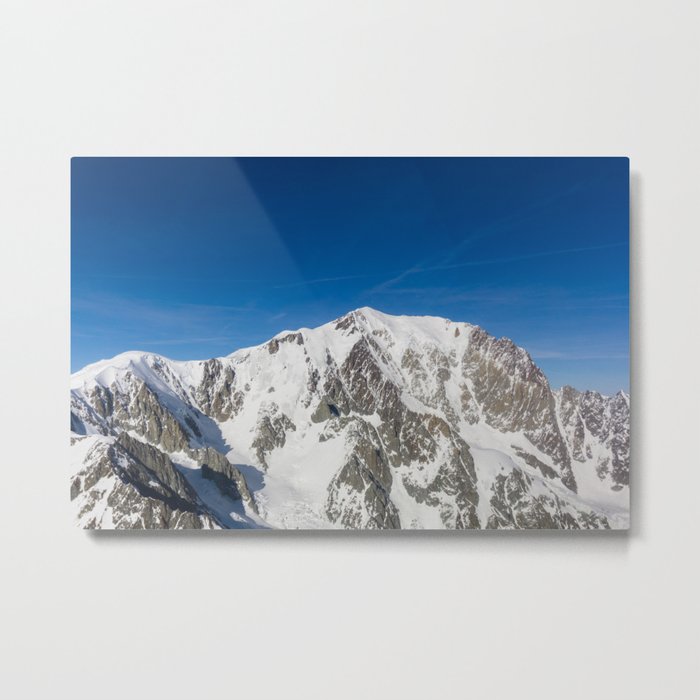 Mont Blanc . 13 Metal Print