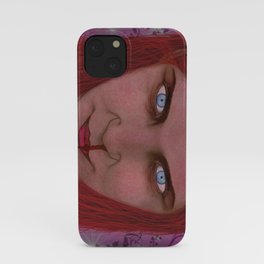 Red Rosemary II iPhone Case