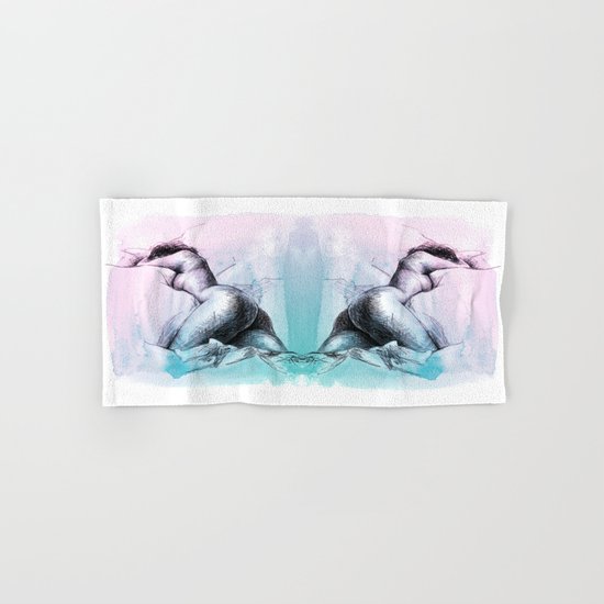 Nude female 3 Hand & Bath Towel