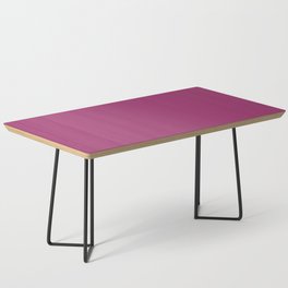 Pantone Orchid Flower pure magenta solid color modern abstract pattern  Coffee Table