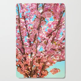 Flower pink tree spring Cutting Board