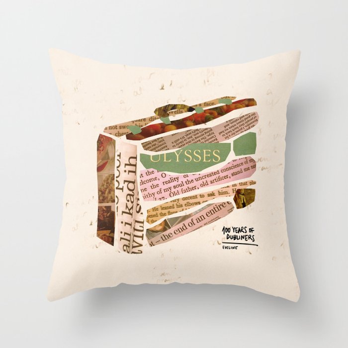 Eveline - 100 Years of Dubliners Throw Pillow