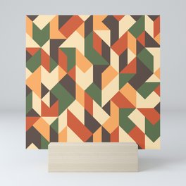 Geometric Delights 11 - Jungle Mini Art Print