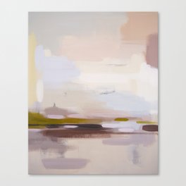 Mellow Taupe Horizon Ⅰ Canvas Print