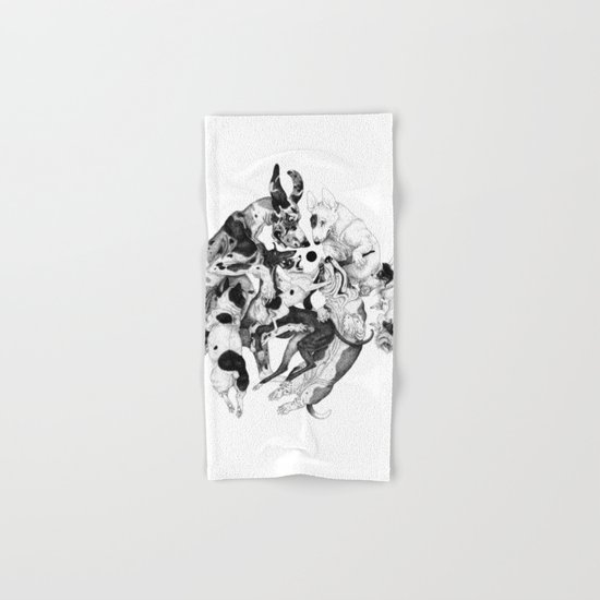 Dogs Hand & Bath Towel