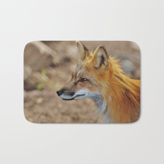 Inquisitive Mr. Fox Bath Mat