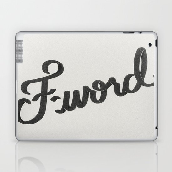 F-word Laptop & iPad Skin