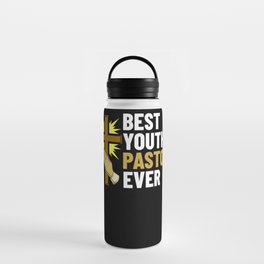 Youth Pastor Church Minister Clergy Christian Water Bottle