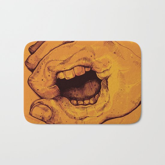 Don't Talk With Your Hands Bath Mat
