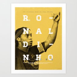 Ronaldinho Art Print