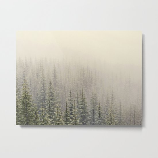 Mountain Haze Metal Print