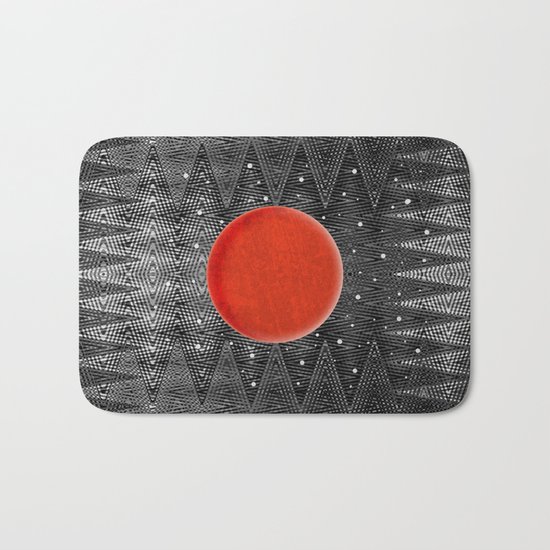 Bodacious Blood Moon Bath Mat