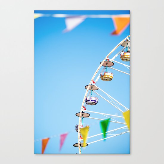 Manege sky colour Canvas Print