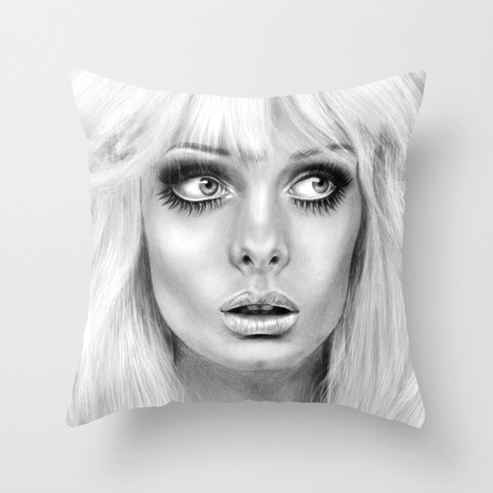 + BAMBI EYES + Throw Pillow